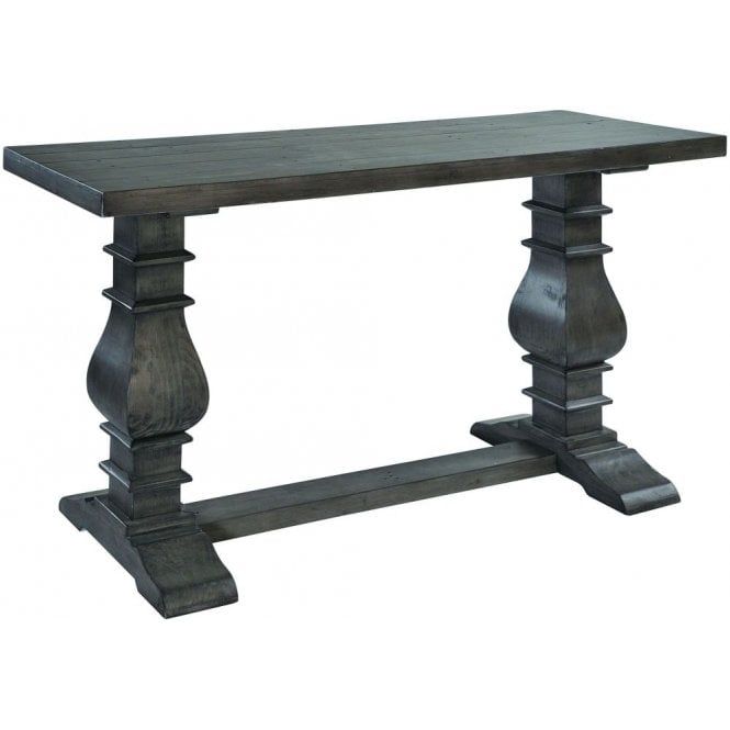 Bowood Night Reclaimed Wood Console Table – Living Room With Regard To Smoked Barnwood Console Tables (View 18 of 20)