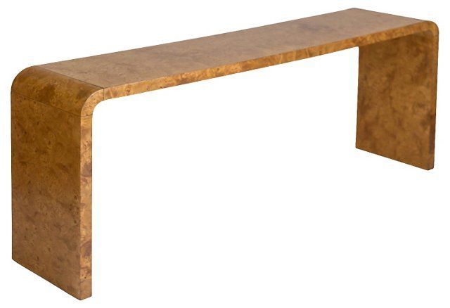 Burl Wood Console Table | Burled Wood, Wood Console Table For Gray Wood Veneer Console Tables (Photo 5 of 20)