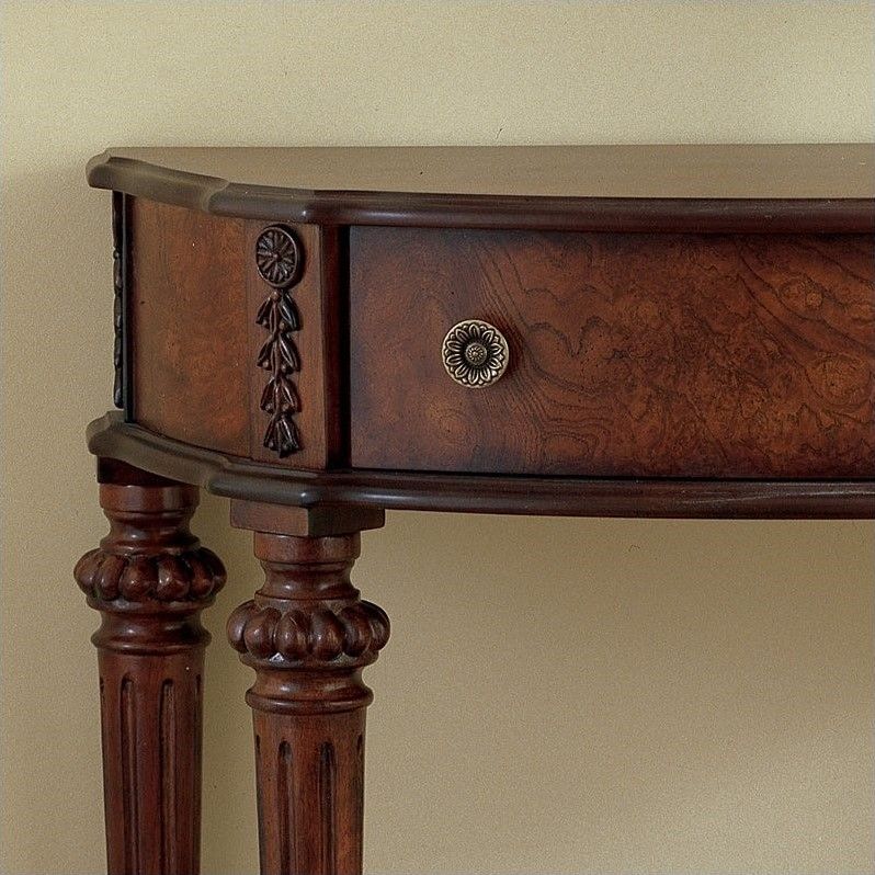 Butler Specialty Plantation Cherry Wood Console Table Regarding Heartwood Cherry Wood Console Tables (View 9 of 20)