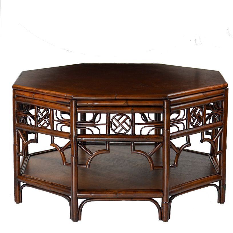 Can Octagonal Coffee Table | Red Egg Furniture Pertaining To Octagon Console Tables (View 7 of 20)