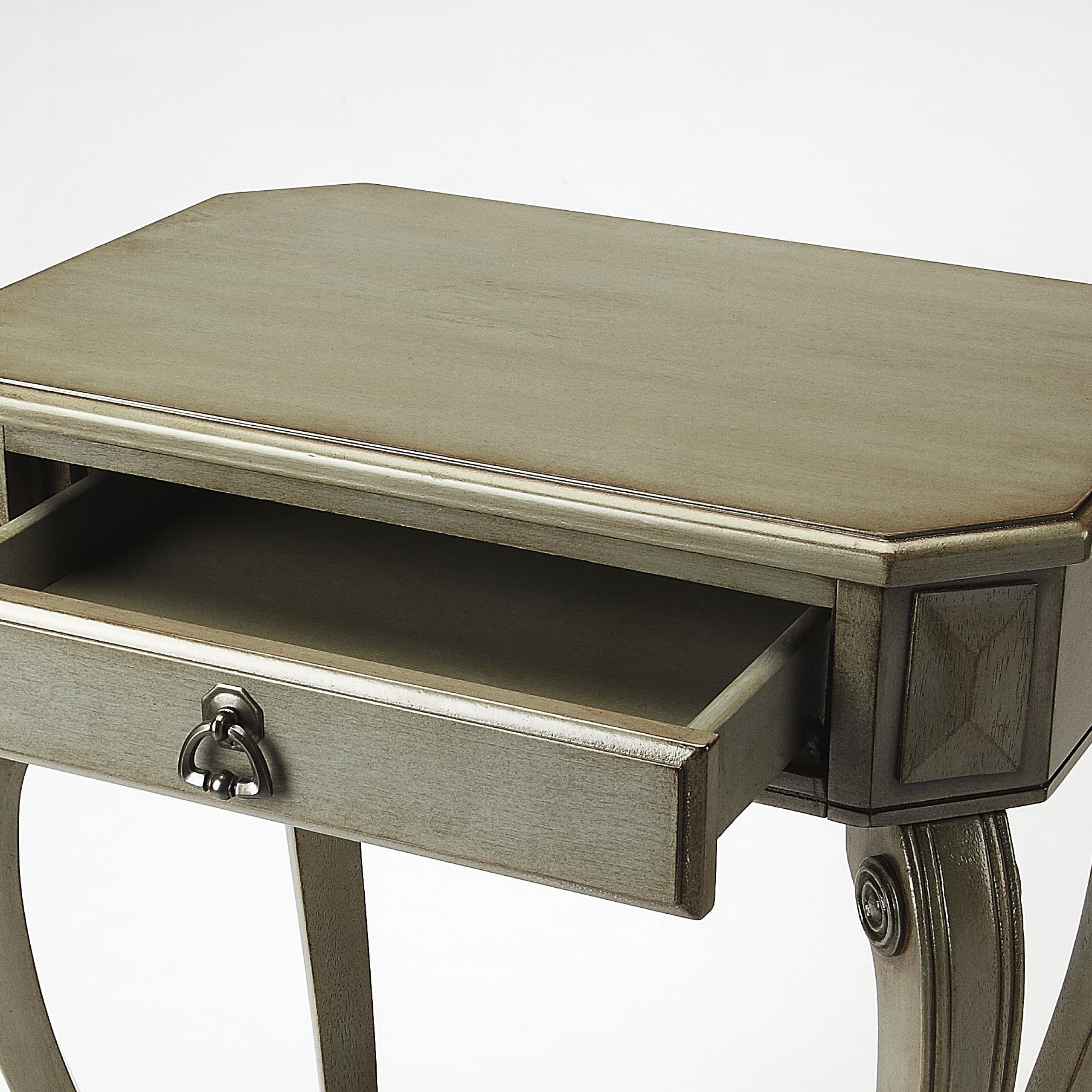 Channing Silver Satin Console Table (5021148) Inside Silver Console Tables (Photo 20 of 20)