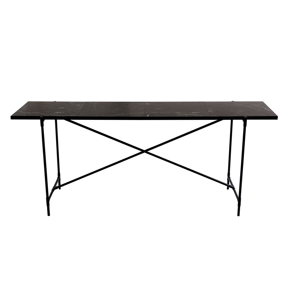 Console, Black Marble/free Shipping | Kök In Black Metal And Marble Console Tables (Photo 20 of 20)