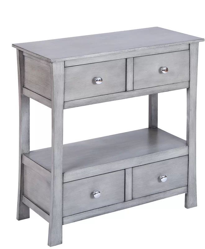Console Tables With Storage You'll Love In 2019 | Wayfair Intended For Gray Driftwood Storage Console Tables (Photo 19 of 20)