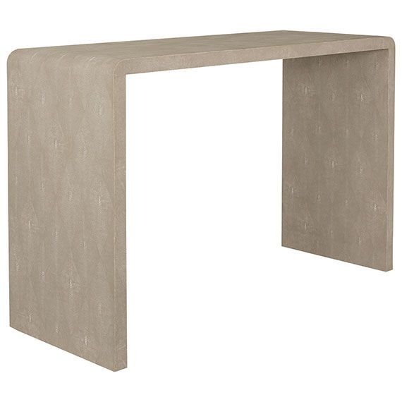Deco Faux Shagreen Console | Metal Console Table, Luxury Within Faux Shagreen Console Tables (View 20 of 20)