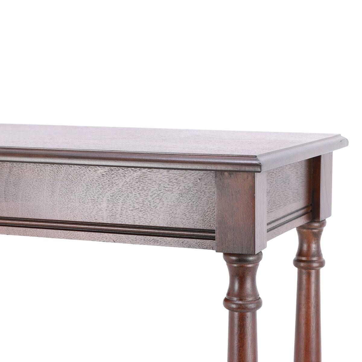 Décor Therapy Rectangle Console Table With Antique Finish With Antiqued Gold Rectangular Console Tables (View 14 of 20)