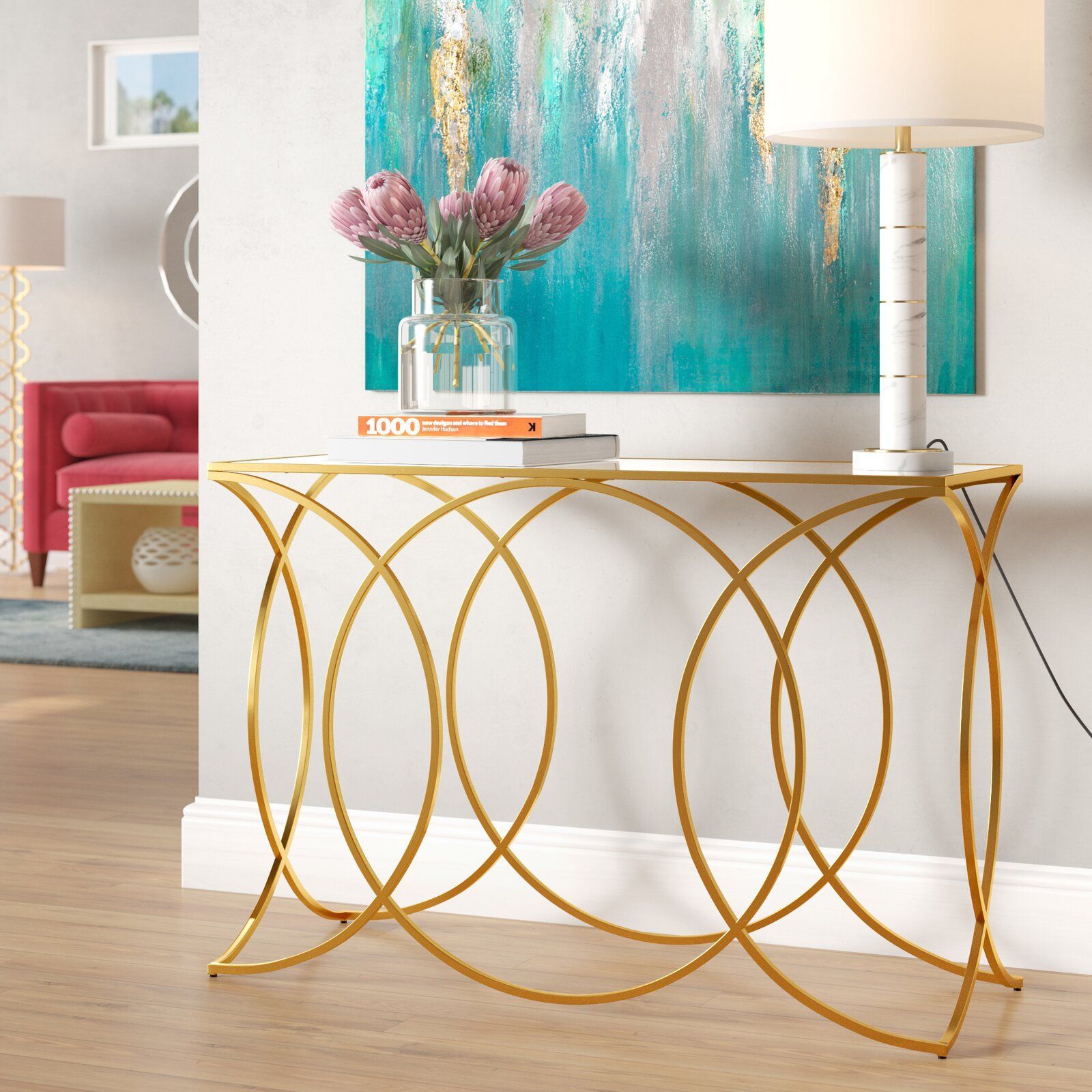 Featured Photo of The 20 Best Collection of Geometric Console Tables