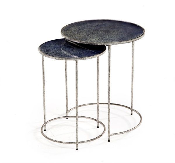End Tables For Sofa | Nesting Tables, Round Nesting Tables With Regard To Cobalt Console Tables (Photo 15 of 20)