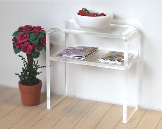 Factory Price Modern 15mm Clear Acrylic Console Table For Intended For Silver And Acrylic Console Tables (Photo 18 of 20)