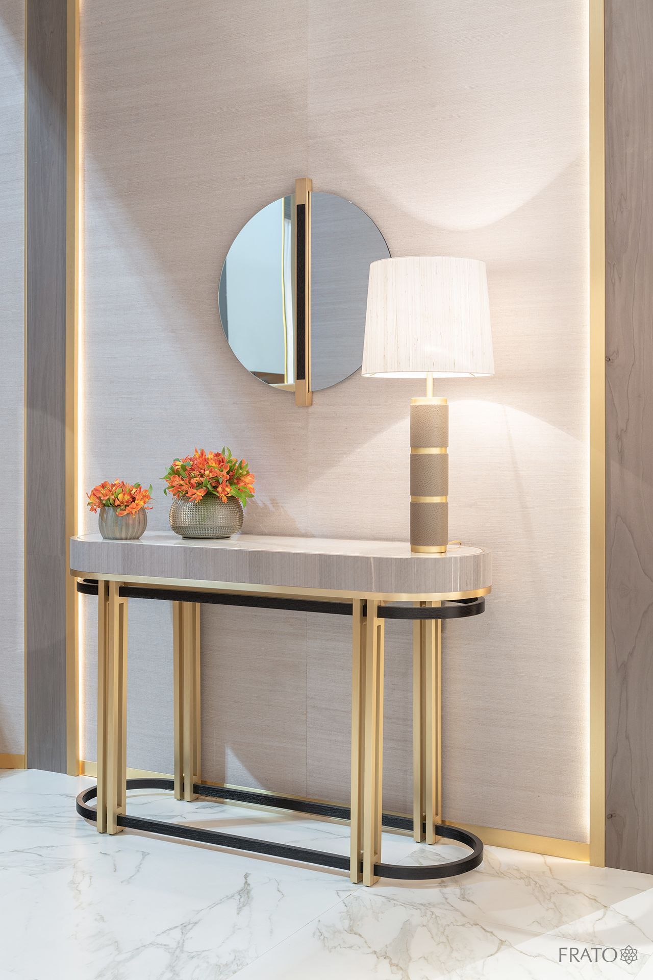 Frato's New Collection At @isaloni 2019! | Contemporary Inside 2 Piece Modern Nesting Console Tables (Photo 7 of 20)