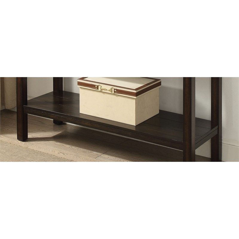 Furniture Of America Ozzi Transitional Wood 1 Shelf With Regard To 1 Shelf Console Tables (Photo 12 of 20)