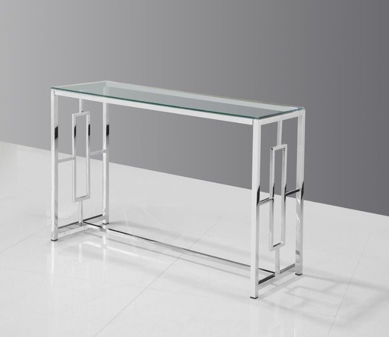 Glass And Silver Modern Console Tables For Your Entryway Inside Glass And Pewter Console Tables (Photo 15 of 20)