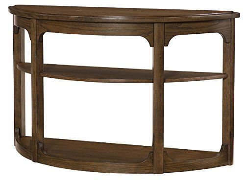 Hammary Sofa Table In Smoky Brown Oak | Table, Sofa Table, Oak Within Black And Oak Brown Console Tables (View 14 of 20)