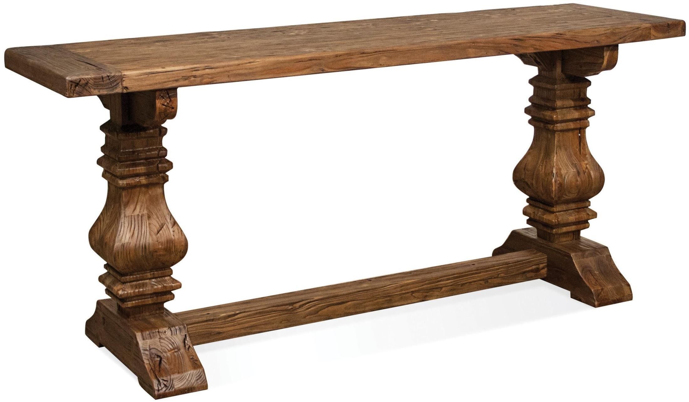 Hawthorne Barnwood Console Table From Riverside Furniture Throughout Smoked Barnwood Console Tables (View 7 of 20)