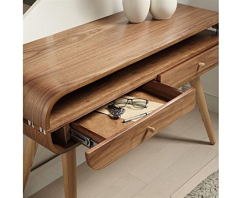 Helsingborg Walnut Console Table In Walnut Console Tables (Photo 7 of 20)
