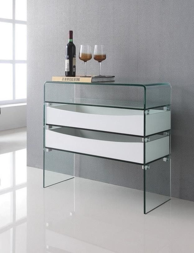 Ibiza High Gloss White Console Table – 1stopbedrooms (View 19 of 20)