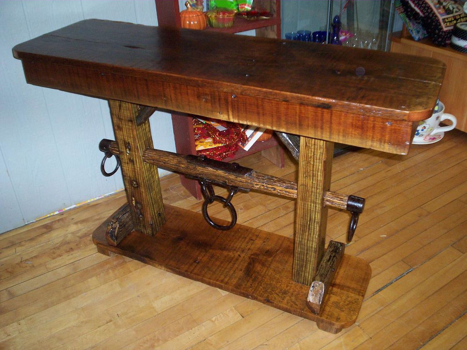 Images Barnwood Table | Sofa Table $1310 4ftx32x14in #sku With Smoked Barnwood Console Tables (View 13 of 20)