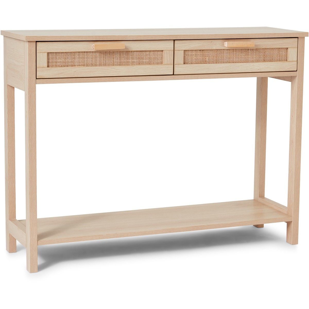 Kodu Hamilton Rattan Console Table | Big W Within Wicker Console Tables (View 4 of 20)