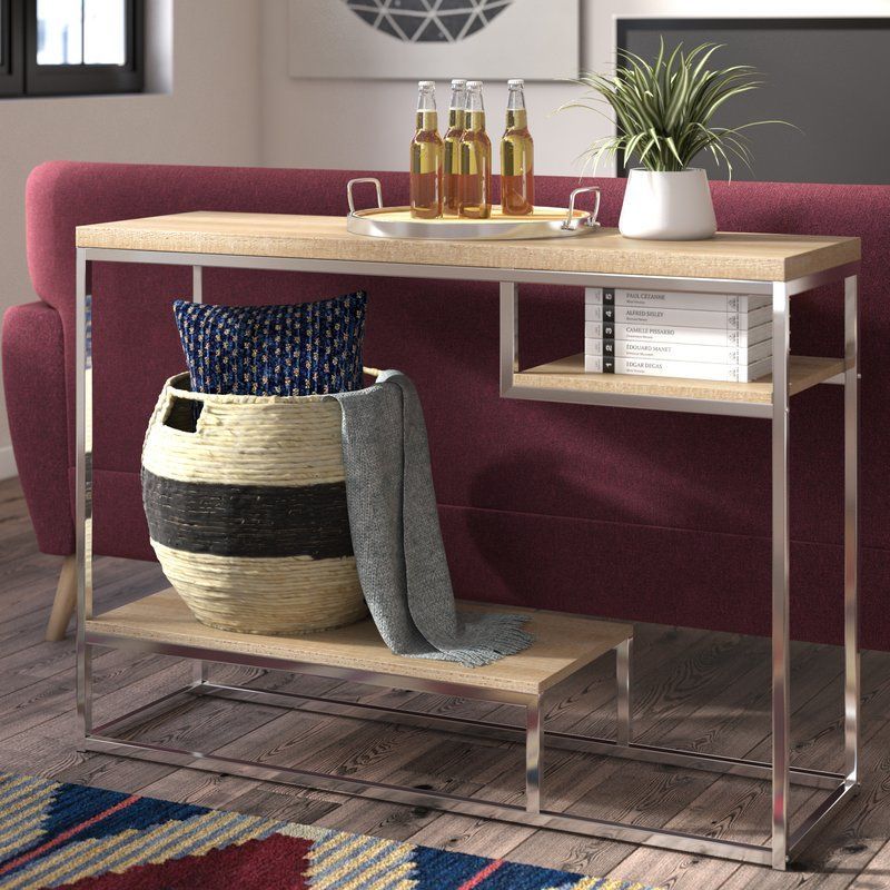 Like To Order Baran Wood/metal Console Tablemercury Throughout Wood Veneer Console Tables (Photo 3 of 20)