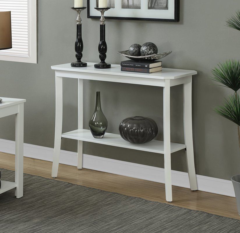 Lockheart Console Table | White Console Table, Console For White Gloss And Maple Cream Console Tables (View 8 of 20)
