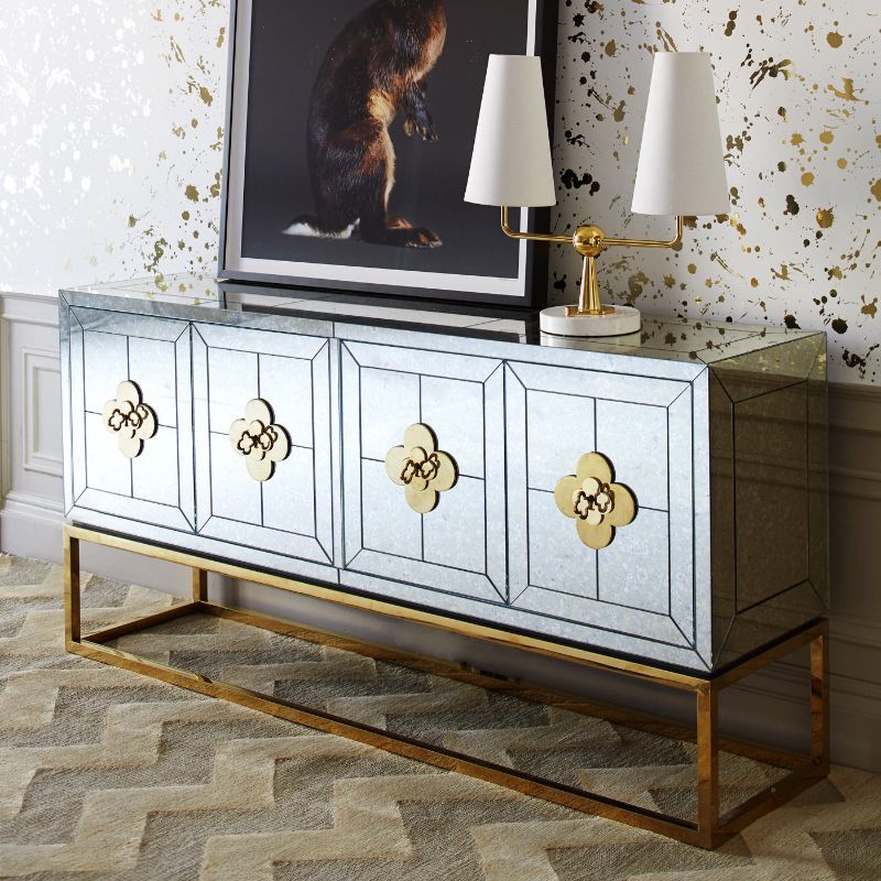 Look At These Striking Gold And White Console Table Designs Throughout Antique Blue Gold Console Tables (Photo 19 of 20)
