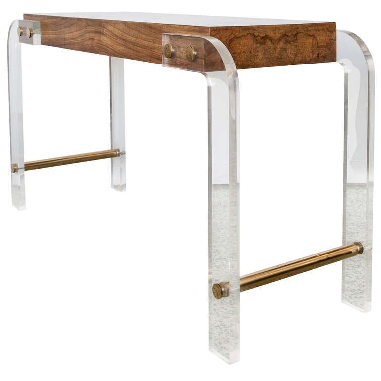Lucite Console Tables With Regard To Acrylic Console Tables (View 6 of 20)