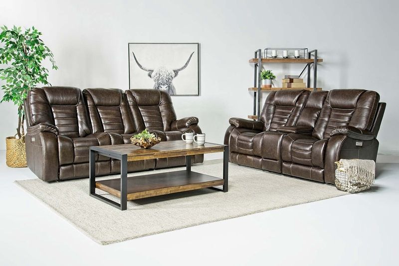 Malibu 3 Power Sofa & Console Loveseat W/ Usb Charger In Intended For Cocoa Console Tables (Photo 17 of 20)