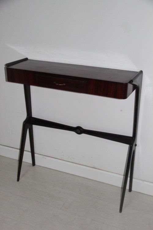 Mid Century Geometric Console Table, 1950s For Sale At Pamono Intended For Geometric Console Tables (View 15 of 20)