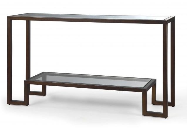 Ming Antique Bronze Console Table | Shop Now With Bronze Metal Rectangular Console Tables (View 3 of 20)