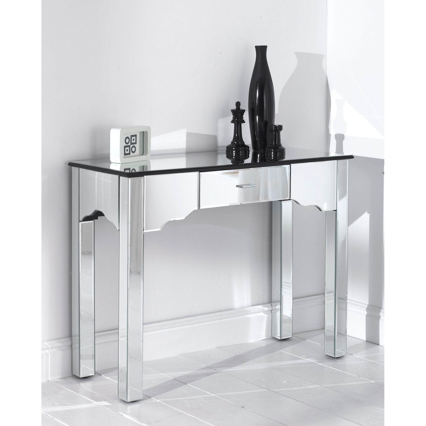 Mirrored Romano Console Table Throughout Large Modern Console Tables (Photo 16 of 20)