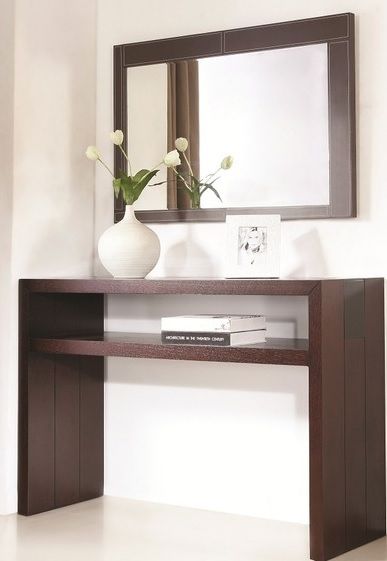 Modern Console Table With Mirror Set – Redboth Pertaining To Mirrored And Chrome Modern Console Tables (Photo 15 of 20)
