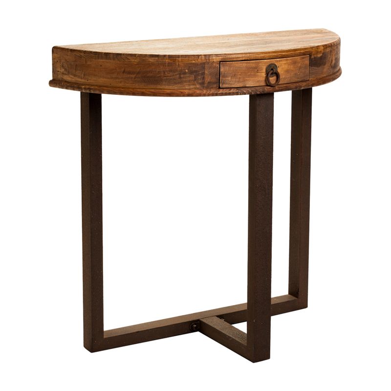 Moe's Home Collection Rocca Half Round Console Table Within Barnside Round Console Tables (Photo 1 of 20)