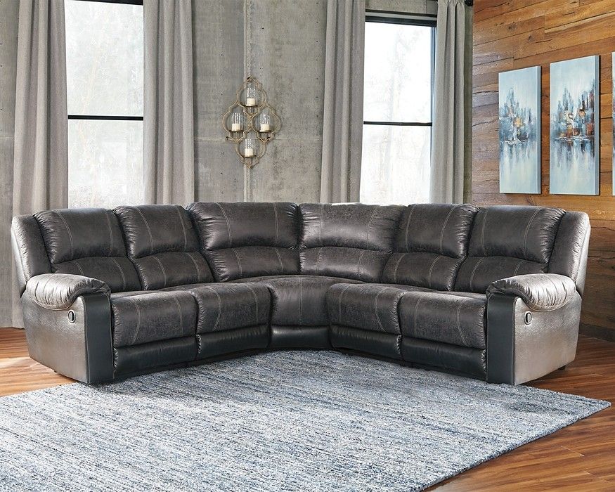 Nantahala – 5 Piece Reclining Sectional | 50301s5/19/40/41 With Regard To 5 Piece Console Tables (View 11 of 20)