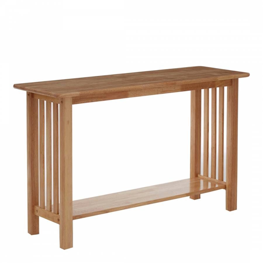 Natural Rectangular Console Table – Brandalley Throughout Natural Seagrass Console Tables (Photo 14 of 20)