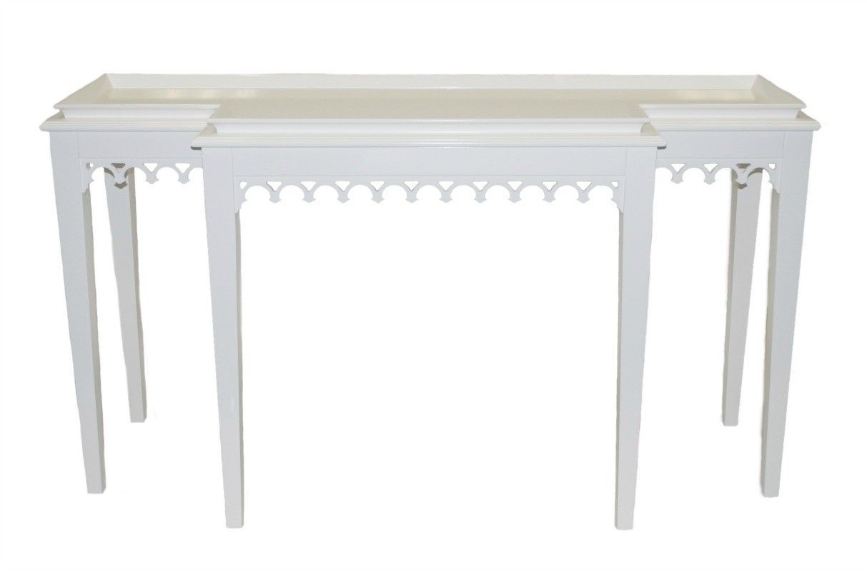 Newport Console Tiered | Accent Table, Table Furniture With Regard To 2 Shelf Console Tables (Photo 20 of 20)