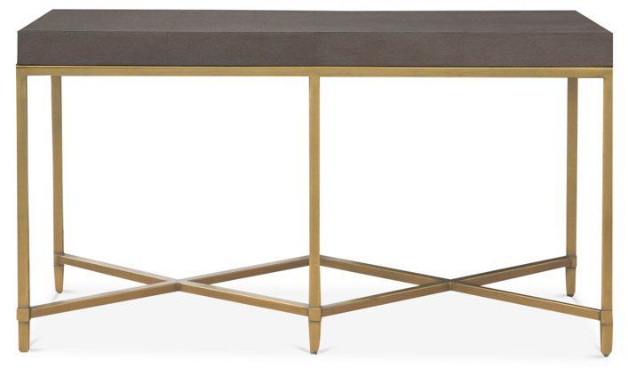 Ora Console, Gray $995.00 | Entry Furniture, Gold Living With Gray And Gold Console Tables (Photo 3 of 20)