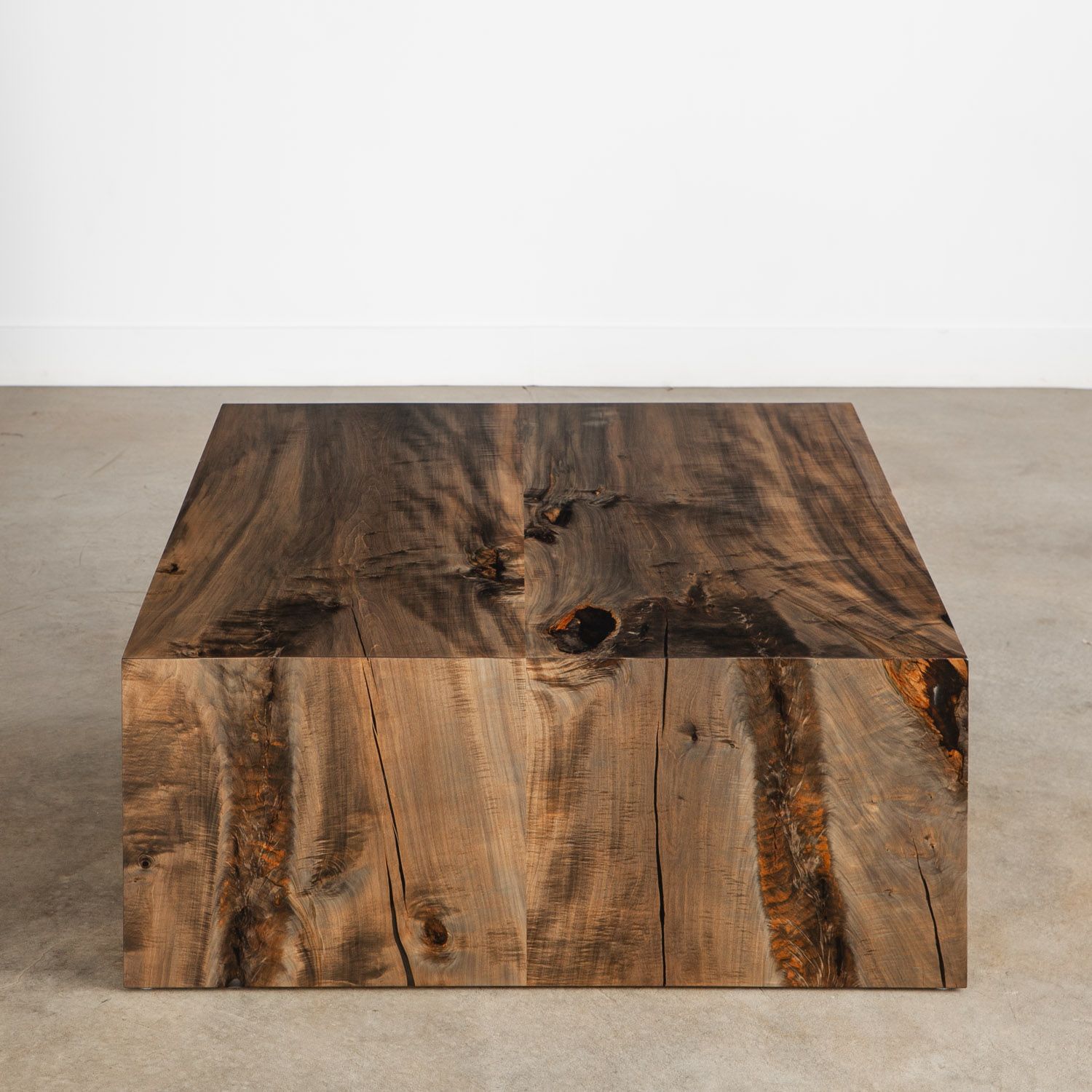 Oxidized Maple Coffee Table No. 399 | Elko Hardwoods Within Oxidized Console Tables (Photo 12 of 20)