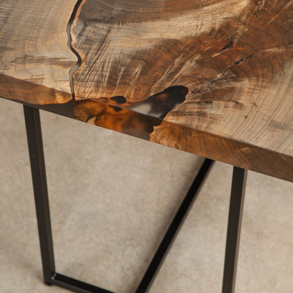 Oxidized Maple Dining Table No. 400 | Elko Hardwoods With Regard To Oxidized Console Tables (Photo 6 of 20)