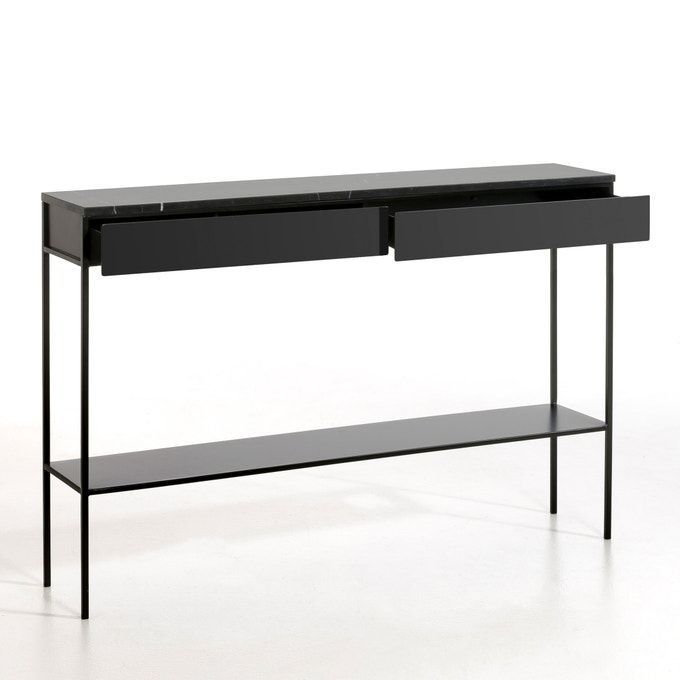 Pin On Vorraum Pertaining To Black Metal And Marble Console Tables (Photo 2 of 20)