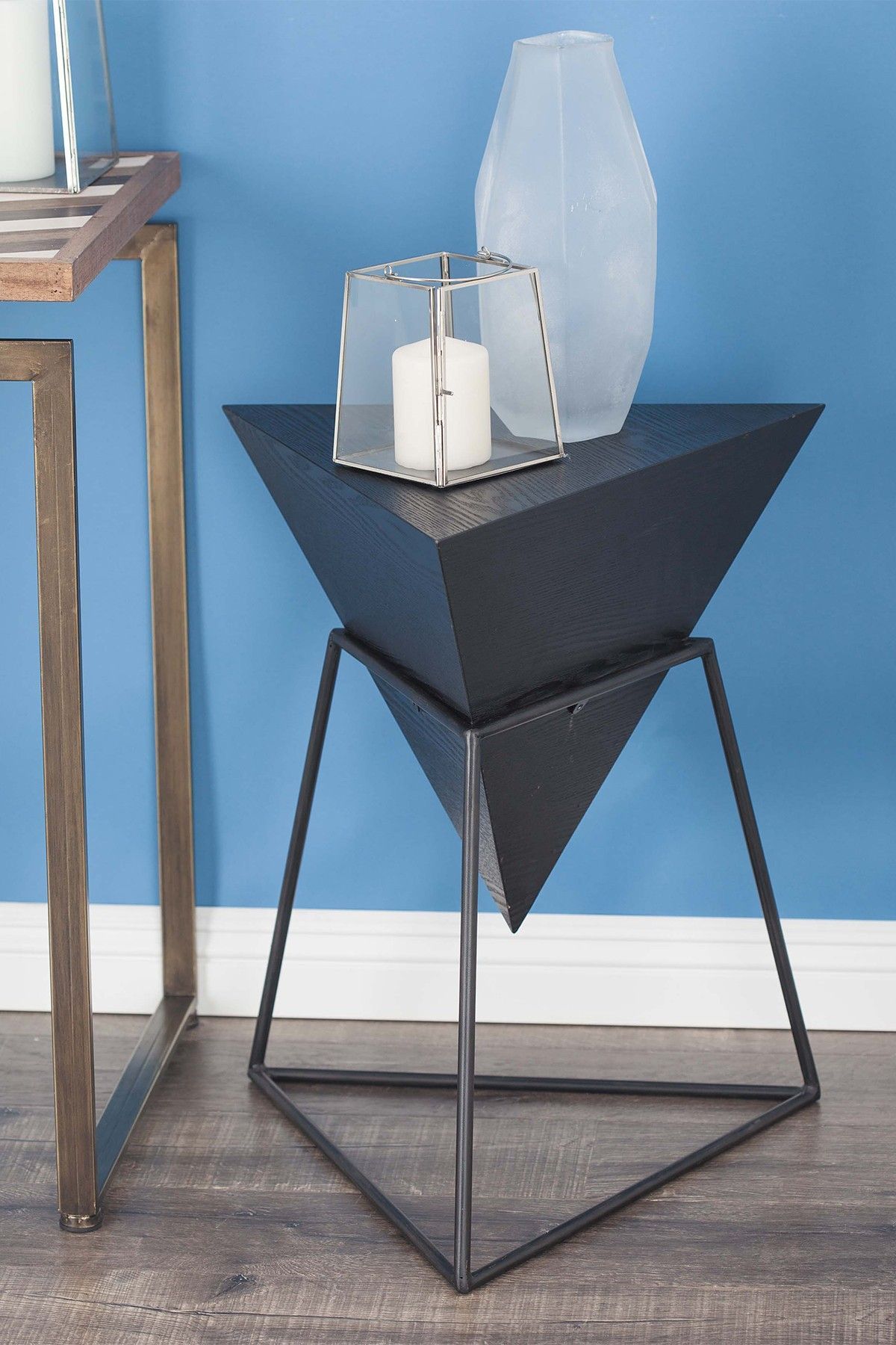 Pinpeyton Ward On Bedroom Ideas! | Triangle End Table Regarding Triangular Console Tables (View 10 of 20)
