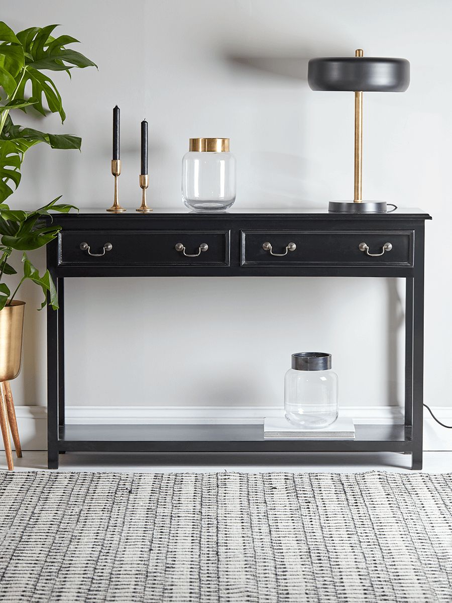 Pinseng Wai On Michelle Mullan – Tagwell Rd | Wooden Within Black Metal And Marble Console Tables (Photo 14 of 20)
