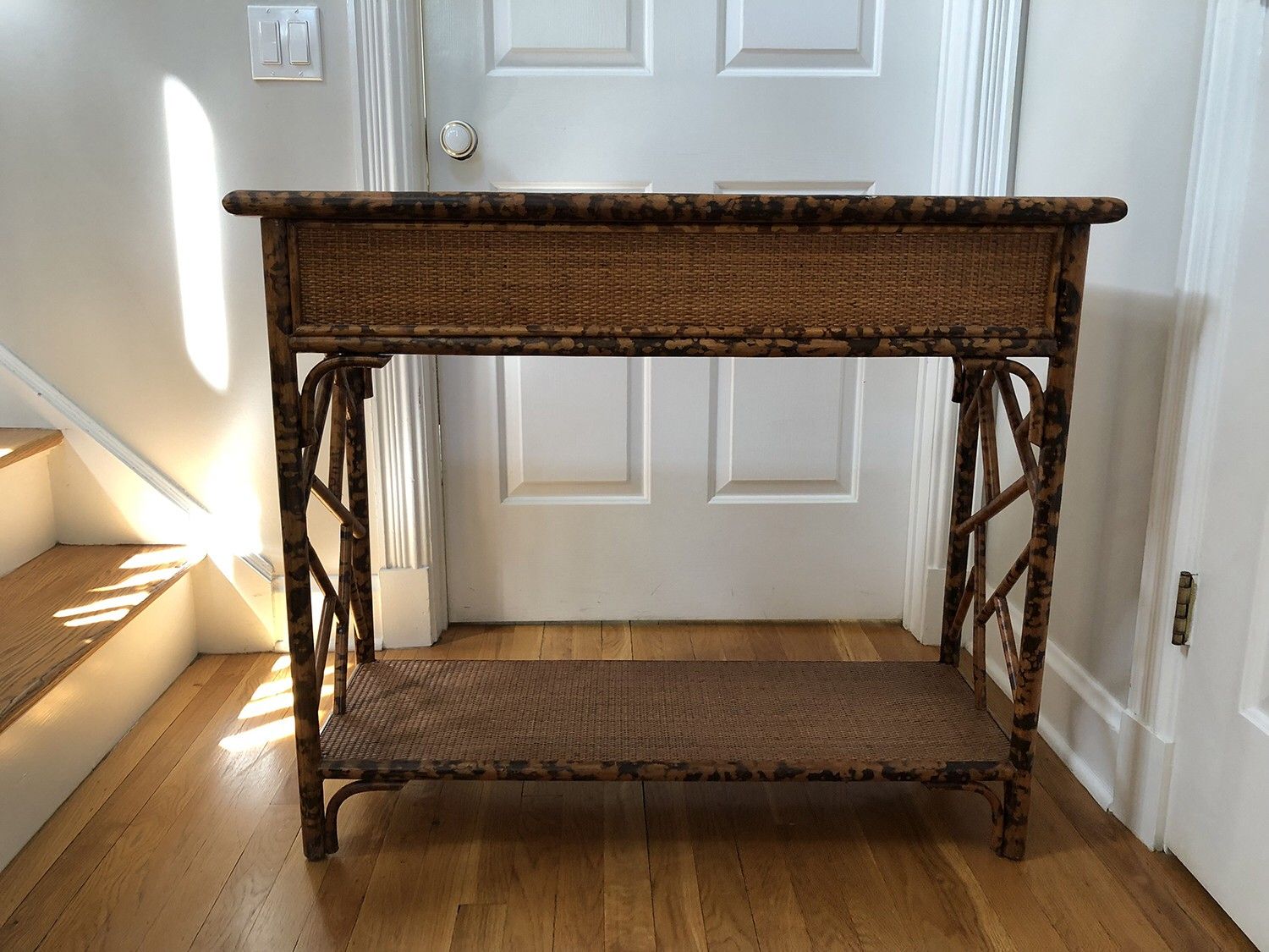 Rattan Console Table • The Local Vault Pertaining To Wicker Console Tables (Photo 1 of 20)