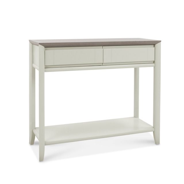 Romy Grey Washed Oak&soft Grey Dining Cookes Collection With Regard To Gray Wash Console Tables (Photo 12 of 20)