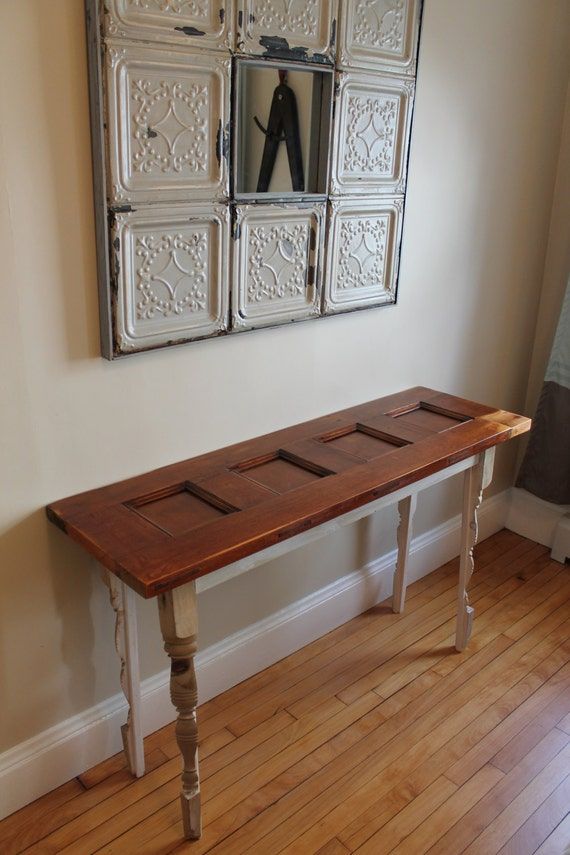 Rustic Console Table Repurposed Elements Throughout Rustic Barnside Console Tables (Photo 18 of 20)