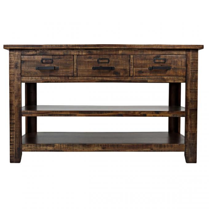Rustic Modern Sofa Table | Sofa Console Table With Storage Pertaining To Espresso Wood Storage Console Tables (Photo 15 of 20)