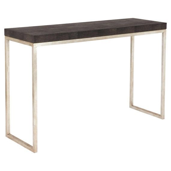 Shinto Faux Shagreen Console Table | Console Table, Gold Regarding Faux Shagreen Console Tables (Photo 3 of 20)