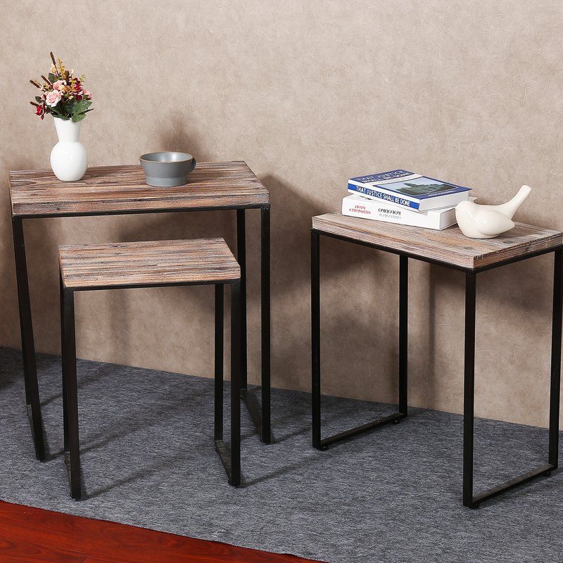Shonnard 3 Piece Nesting Tables | Nesting Tables, Side Throughout Nesting Console Tables (View 17 of 20)