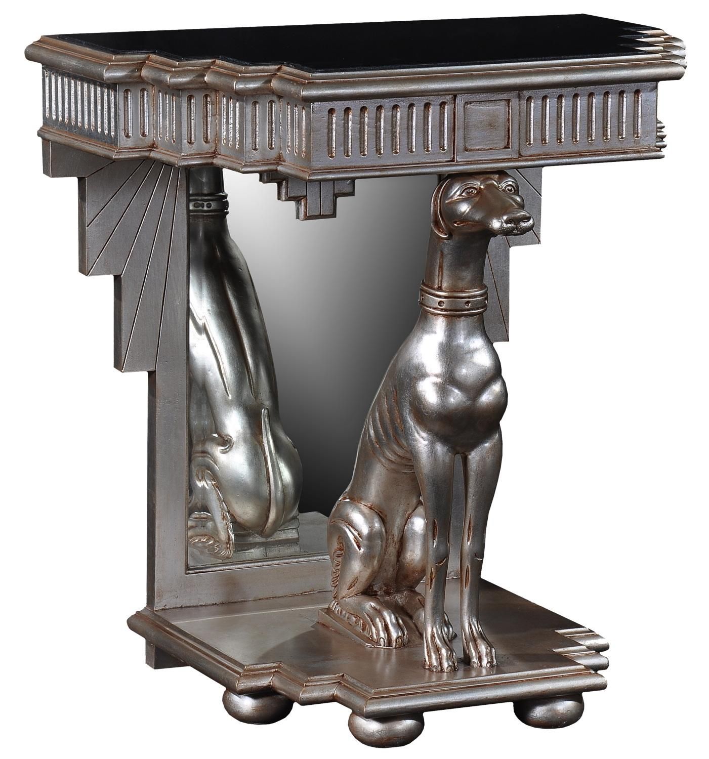 Silver Leaf Console Table, Console / Hall Tables From For Silver Console Tables (Photo 1 of 20)