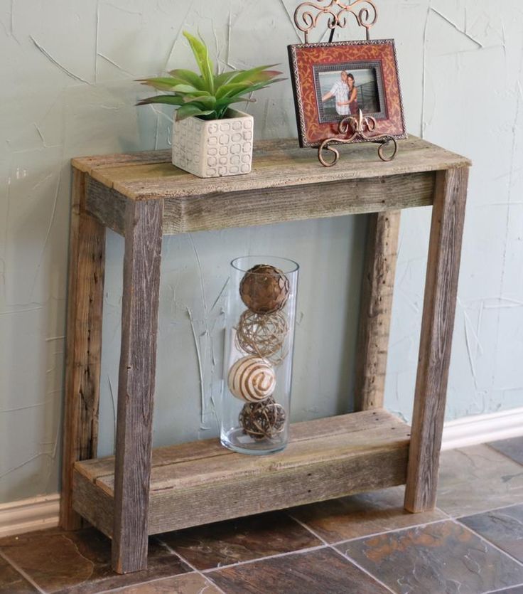 Small Natural Entry Console | Etsy | Decor, Farmhouse With Natural Seagrass Console Tables (View 6 of 20)