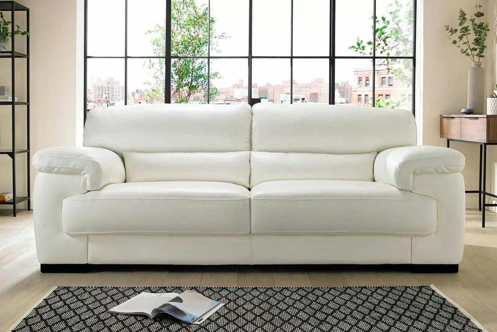 Sofa Online (with Images) | Leather Sofa, Sofa, White For White Grained Wood Hexagonal Console Tables (Photo 7 of 20)
