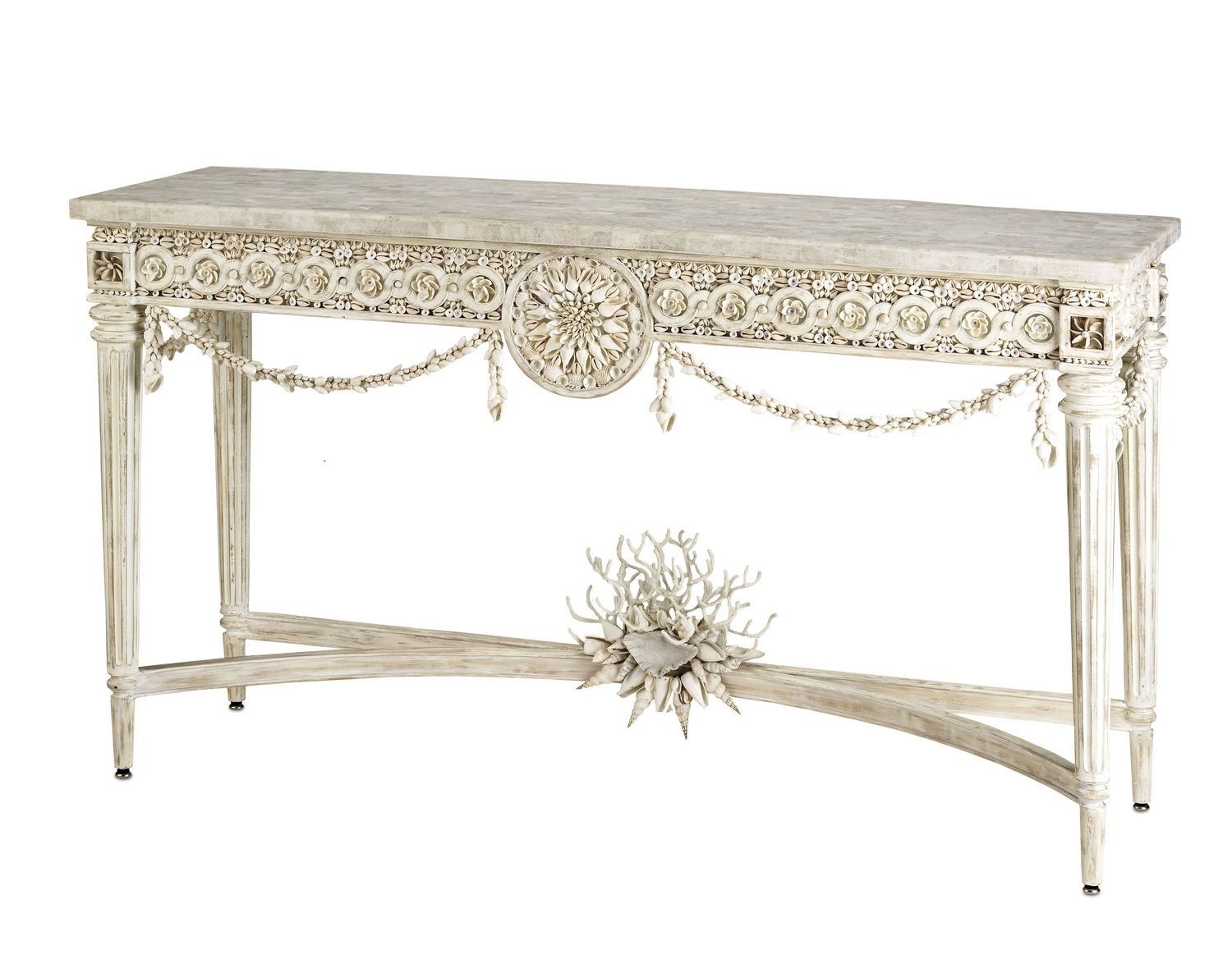 The Detailed And Elegant Devereux Console Table Is An Regarding Smoke Gray Wood Square Console Tables (Photo 11 of 20)